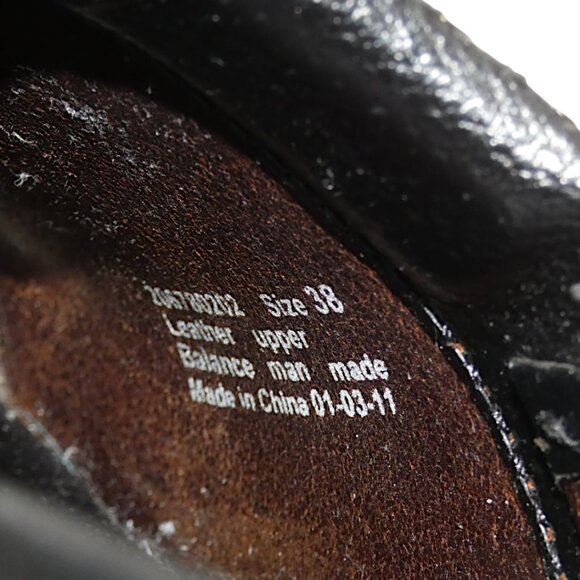 Dansko Professional Brown Distressed Leather Clogs Size 38 Grunge Rustic - Picture 10 of 10